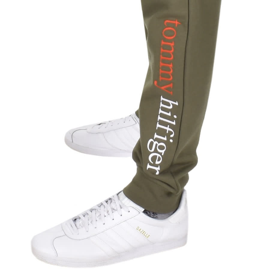 Alternative Image for ProductTommy Hilfiger Lounge Logo Jogging Bottoms Green3